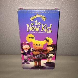Vhs Used Cabbage Patch Kids The New Kid A Musical Adventure Single Tape Bmg